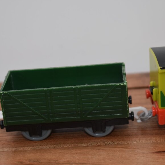 Scruff & Cargo Car Motorized Trackmaster Engine Train Mattel Tested Working 2013 - Picture 6 of 6